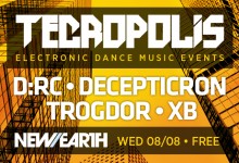 8.08.12 Tecropolis Second Wednesdays at New Earth Music Hall