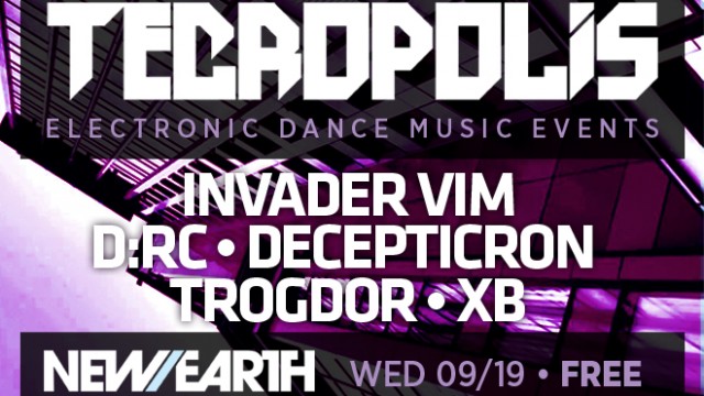 9.19.12 Tecropolis Second(ish) Wednesdays at New Earth Music Hall